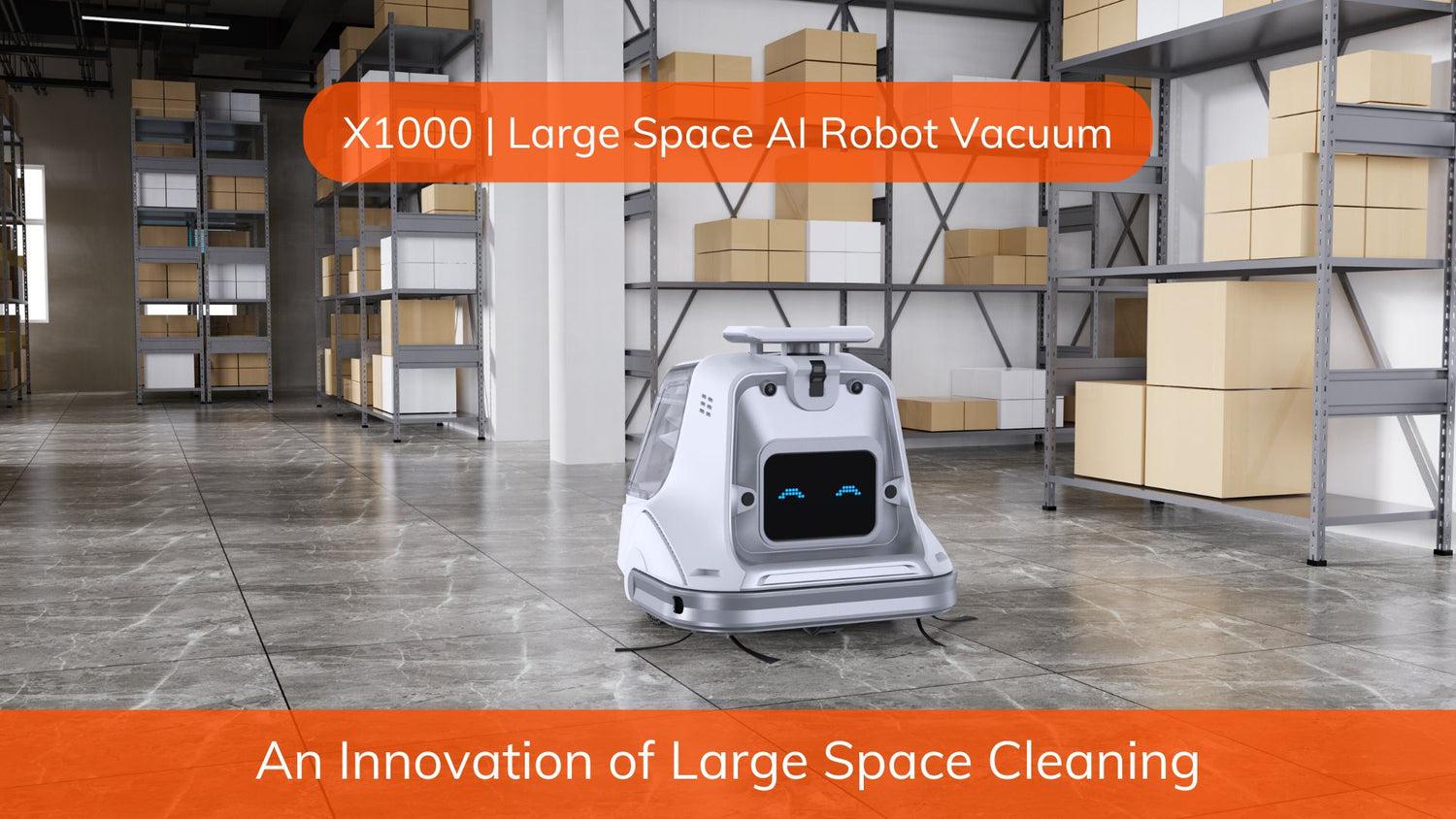 X1000 Robotic vacuum