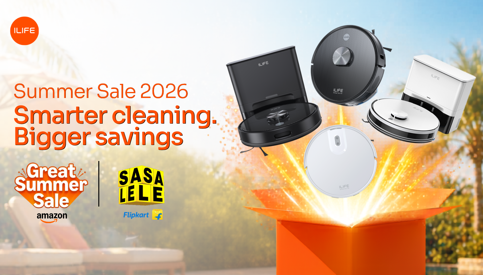 Beat the Dust with ILIFE Robotic Vacuum – Now on Amazon Greate Summer Sale & Flipkart Sasa Lele Sale