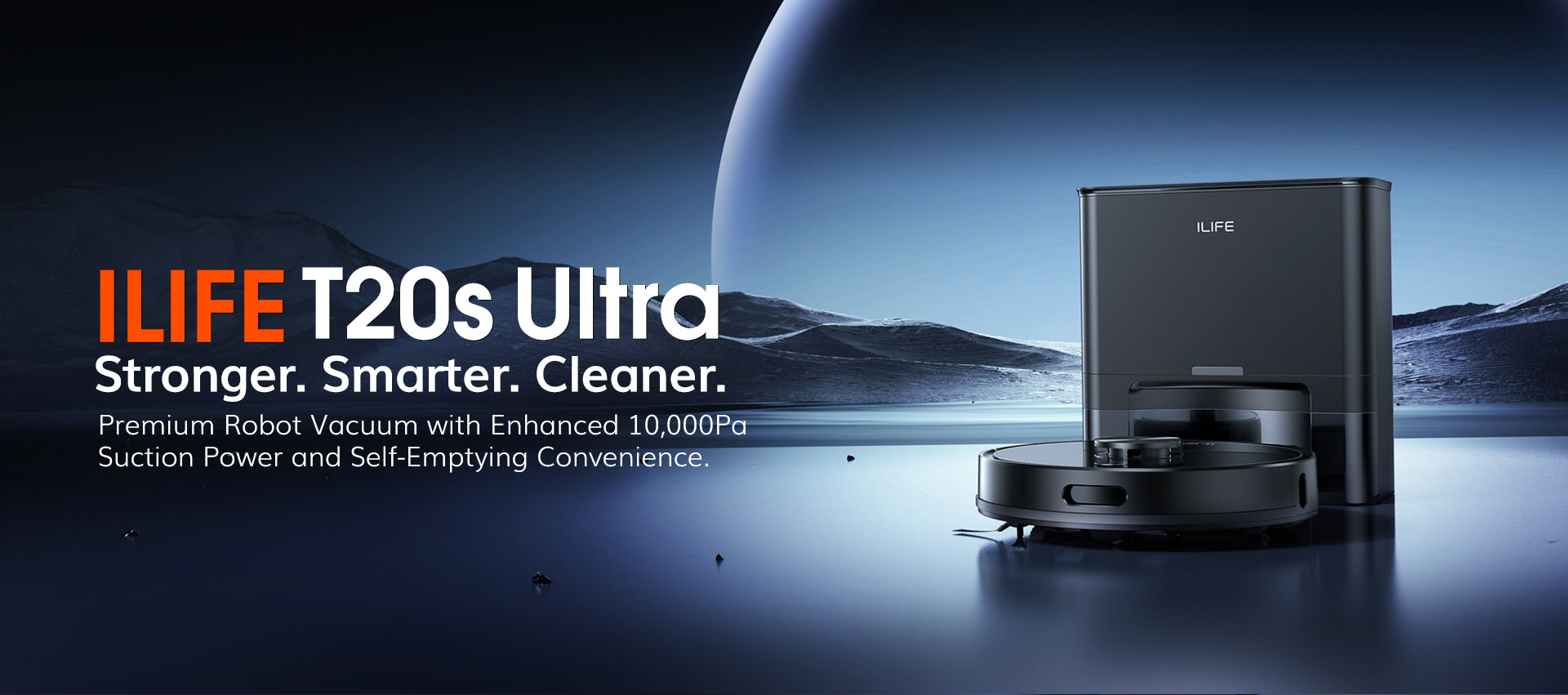 ILIFE T20s Ultra robotic vacuum cleaner