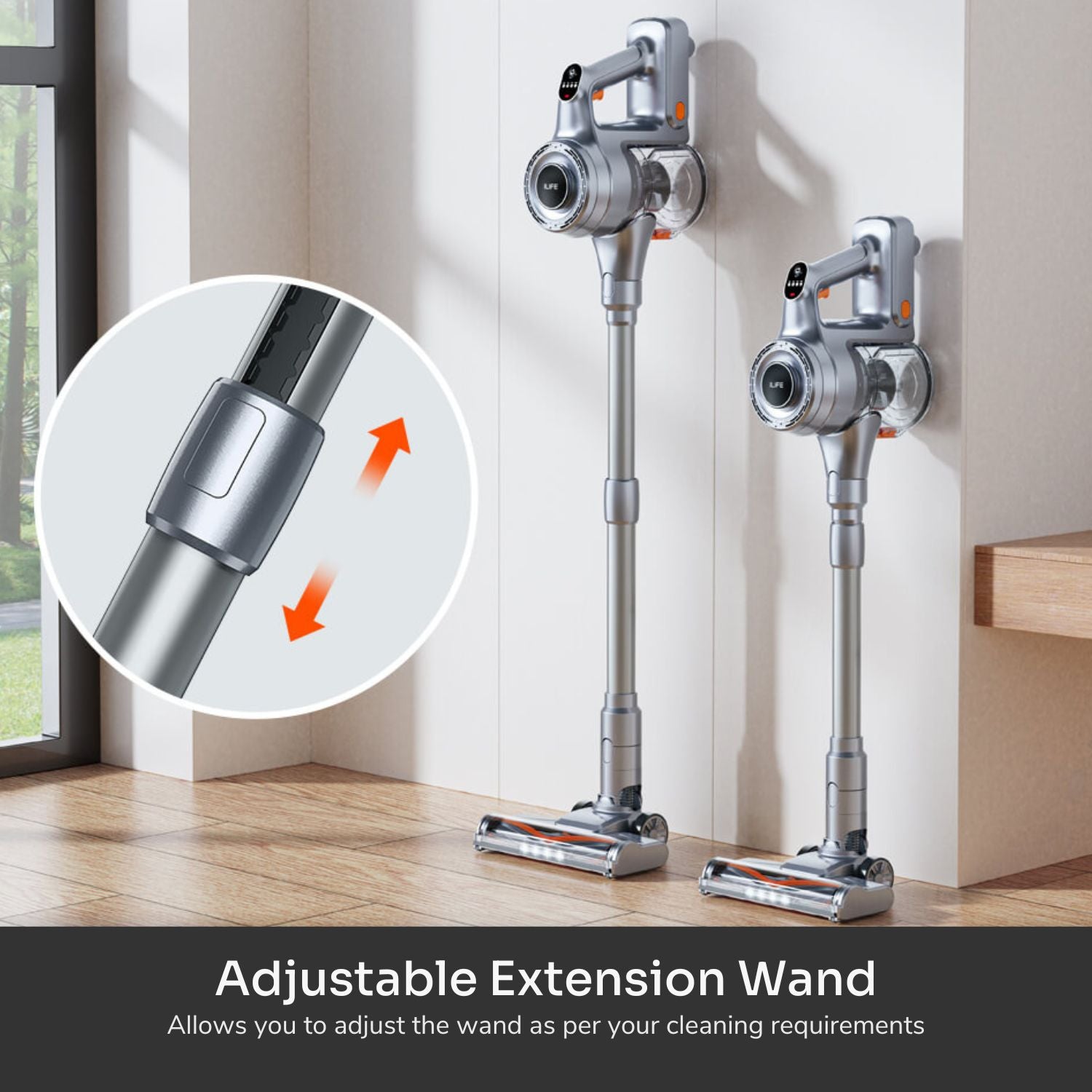 Adjustable Extension Wand