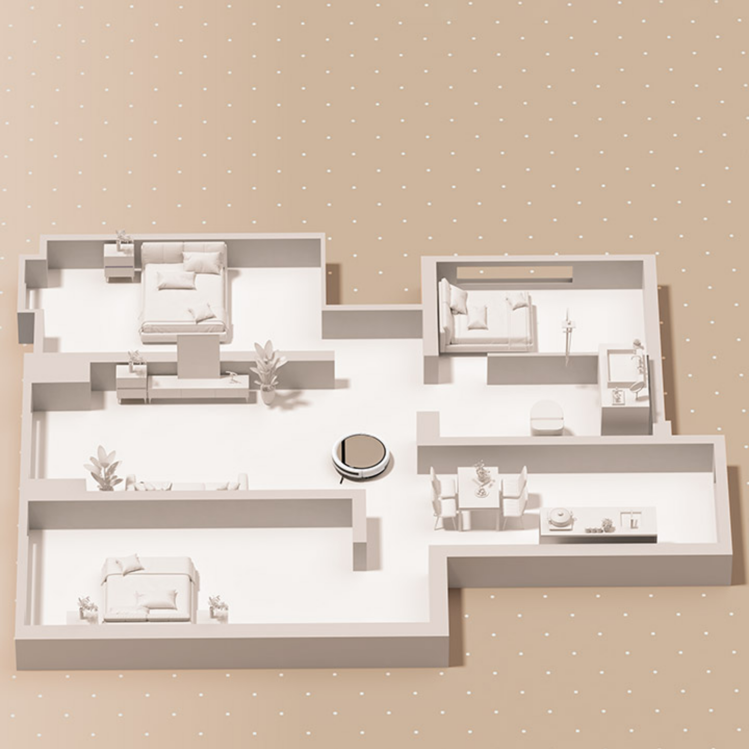 ILIFE robot vacuum cleaner mapping 