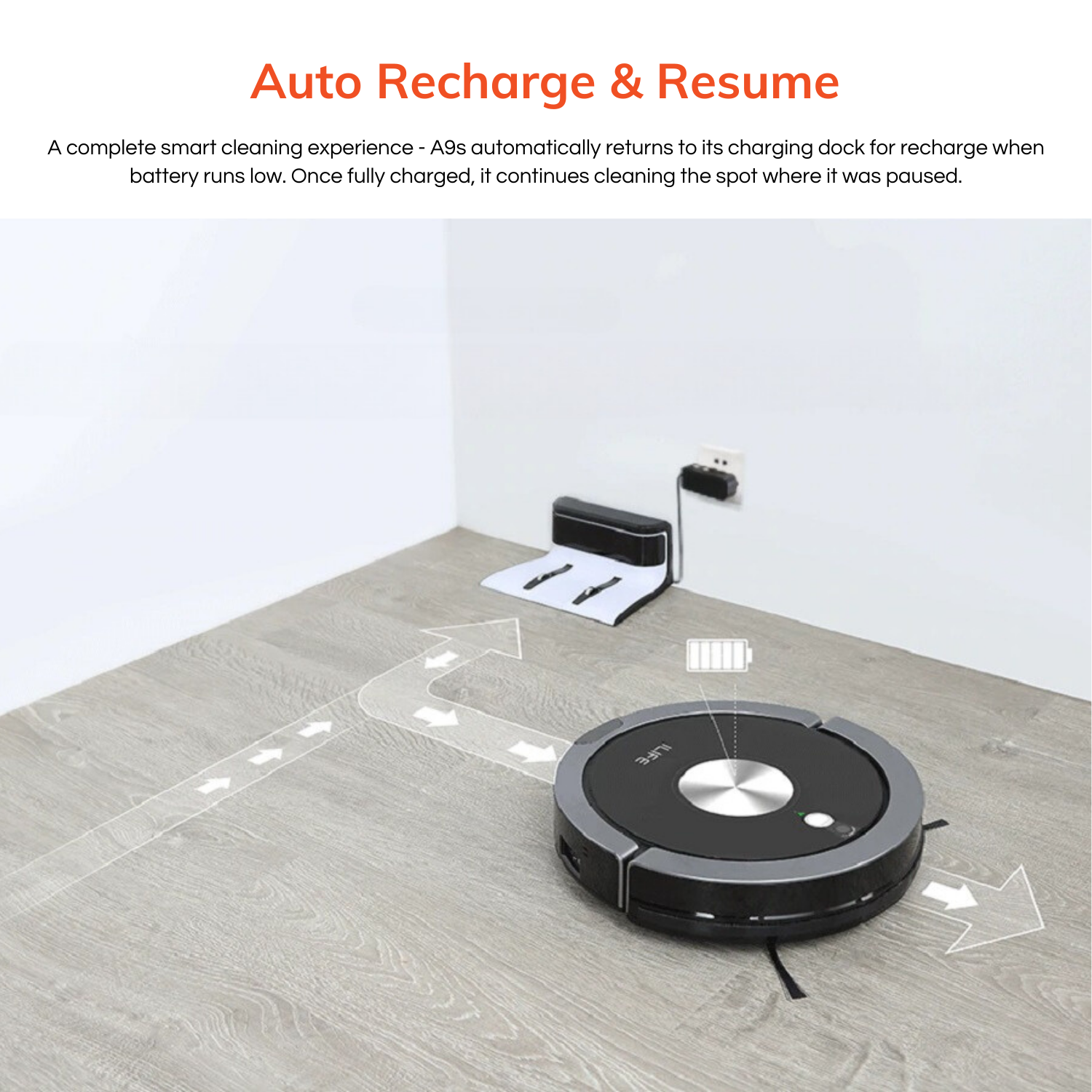 Auto Recharge & resume 
