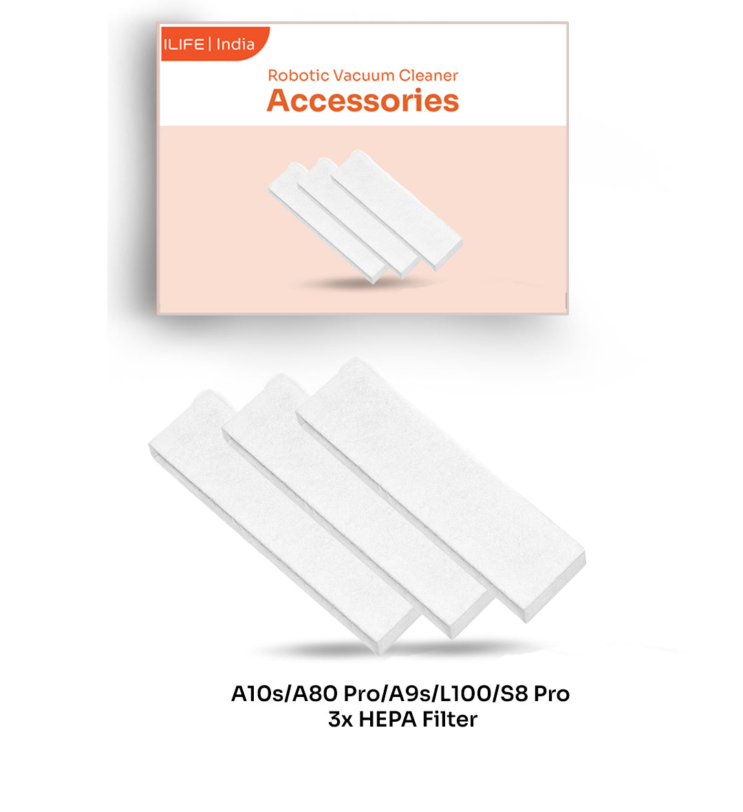 A10s/A80 Pro/A9s/L100/S8 Pro HEPA Filter - (3x)
