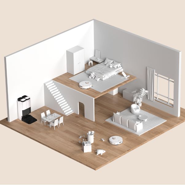 multi-floor cleaning robot