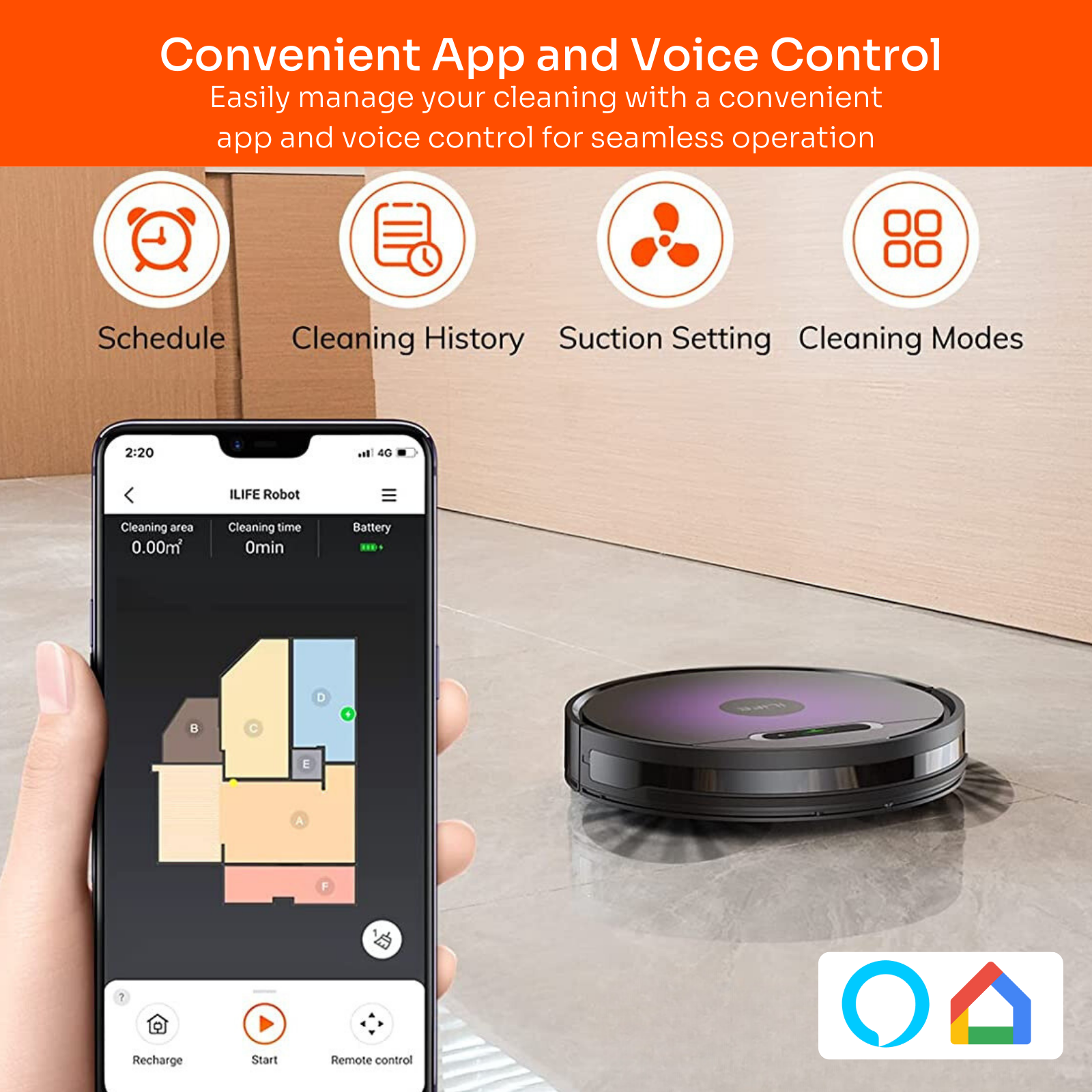 Convenient app control 
