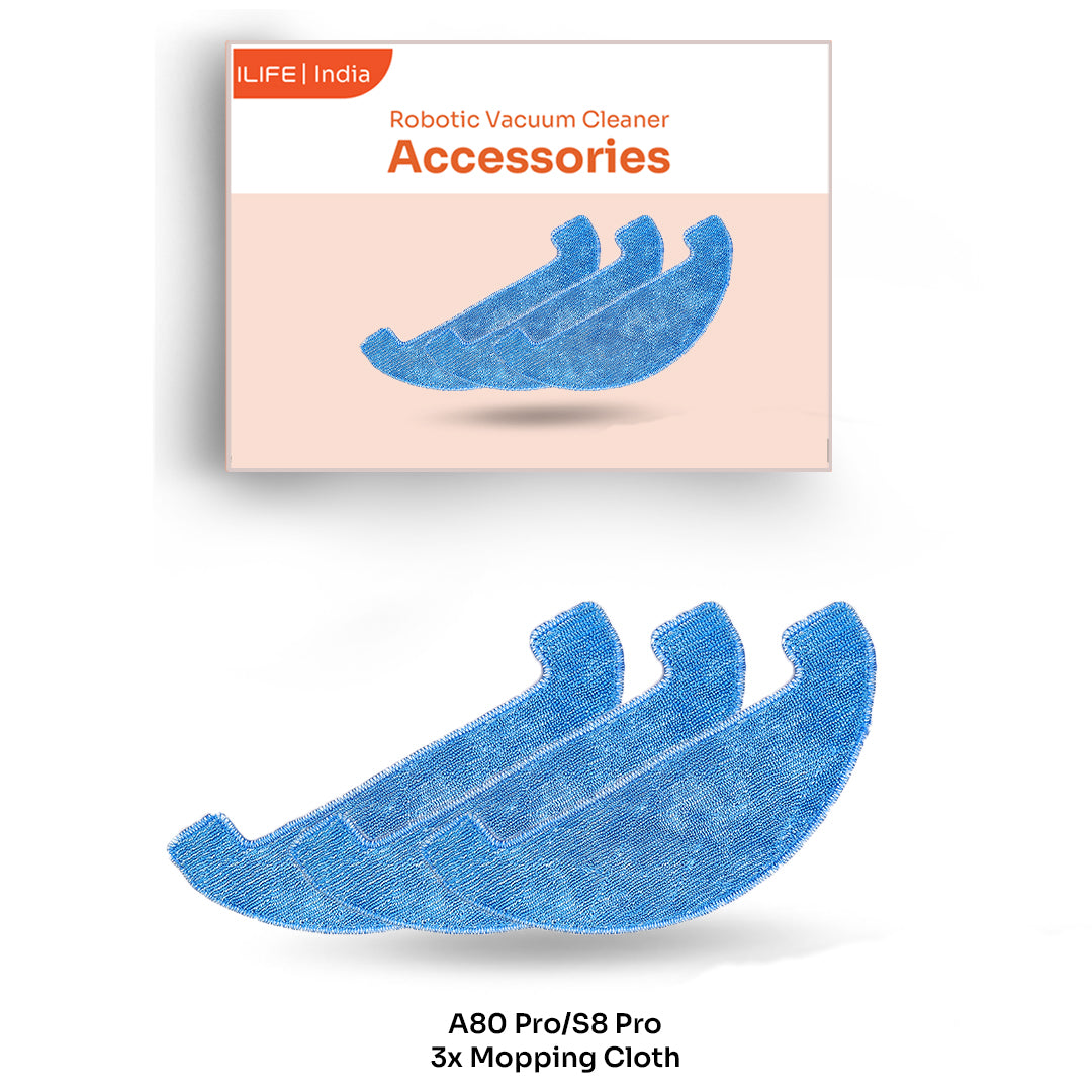 A80 Pro/S8 Pro Mopping Cloth - (3x)