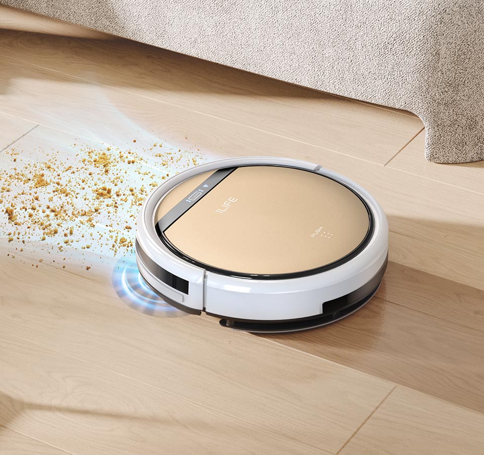 ILIFE V5s robot vacuum strong suction 