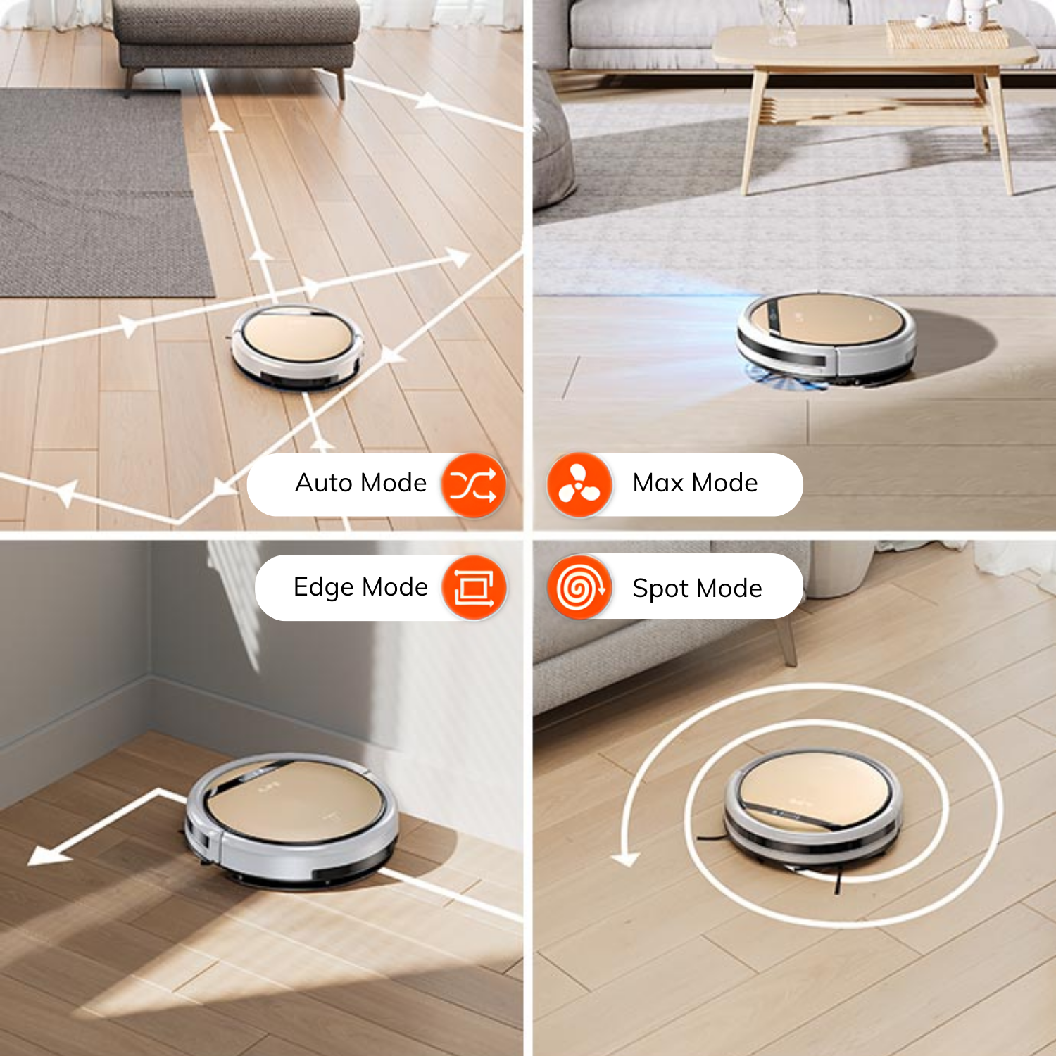 ILIFE V5s Ultra robot vacuum with cleaning modes 
